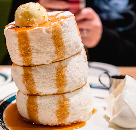 Japanese fluffy pancakes