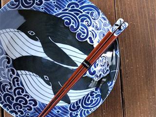 Whale design tableware