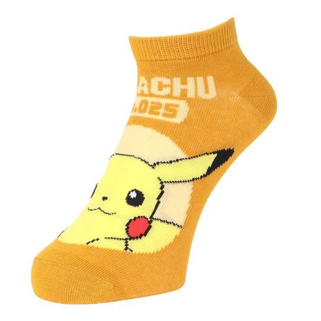 Pikachu socks 025 socks ANKLE EUR 37~39 JP 23~25cm POKEMON SOCKS UK 4~6 US Men 5~7 US Women 6~8