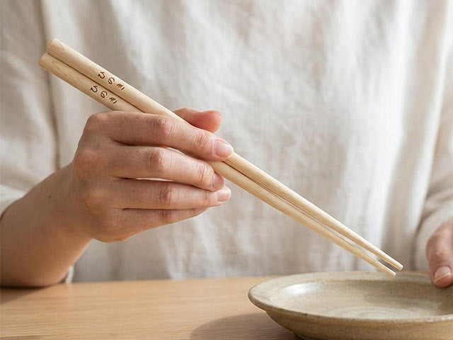 Cooking chopsticks Hinoki Round