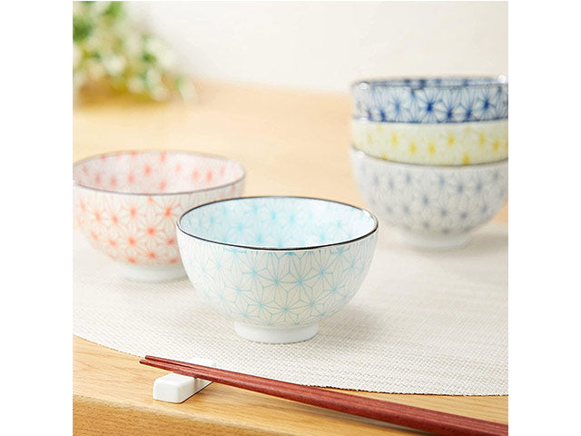Asanoha Bowls set BOWL BOWLS MANEKI NEKO MINO CERAMIC RICE BOWLS SOUP BOWLS