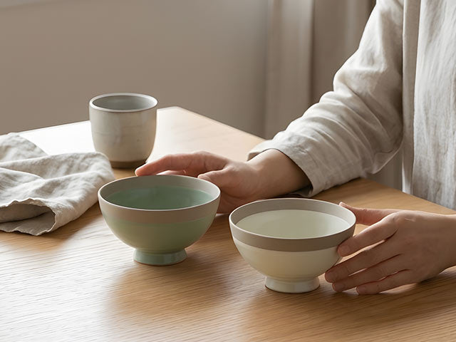 Potari rice bowls