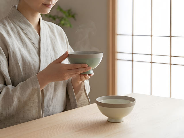 Potari rice bowls