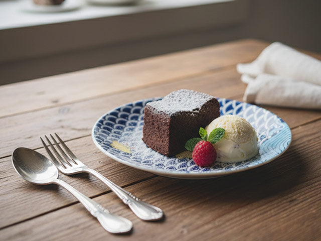 Chidori plate plate KUTANI PORCELAIN PLATES SMALL PLATES