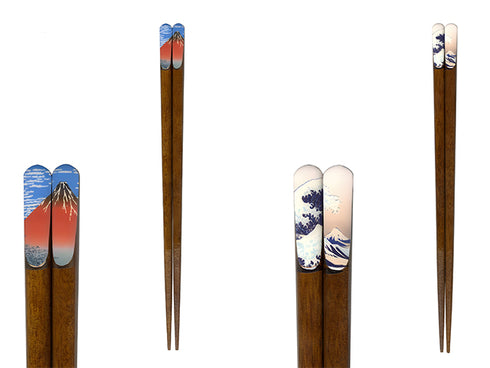 Hokusai chopsticks gift set
