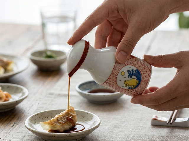 Tsukimi soy sauce dispenser