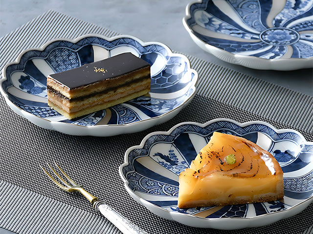 Ginaya plate gift set plate GIFT SETS GINAYA HASAMI PORCELAIN PLATES SALAD PLATES