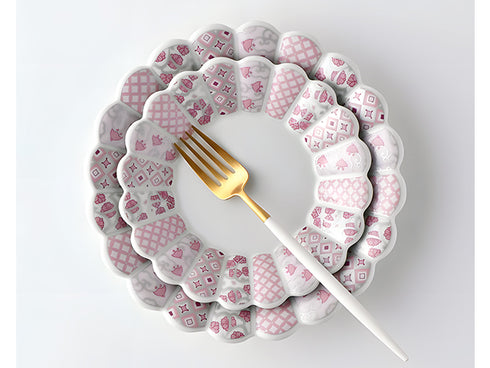 Hana Rikyu round plates