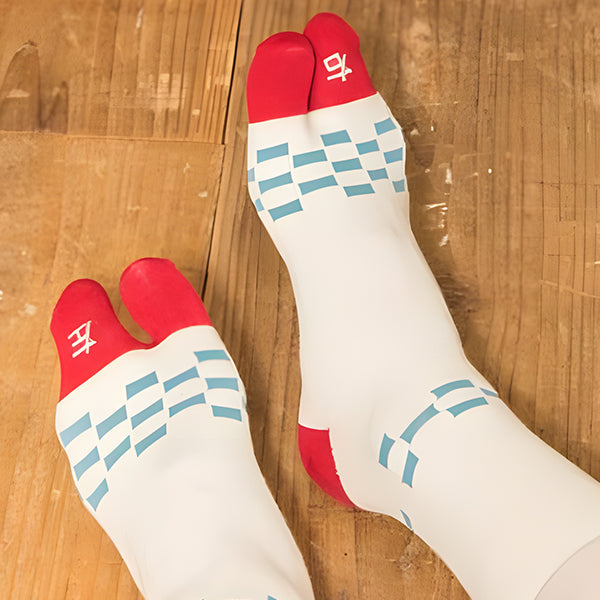 Hinomaru socks socks EUR 40~43 JP 25~28cm KAYA MADE IN JAPAN SOCKS TABI UK 6~8 US Men 7~10 US Women 8~11