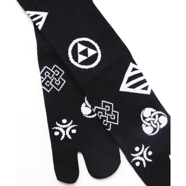 Kamon socks socks EUR 40~43 JP 25~28cm KAYA MADE IN JAPAN SOCKS TABI UK 6~8 US Men 7~10 US Women 8~11