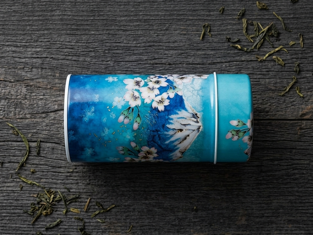Tea canister Shibofuji
