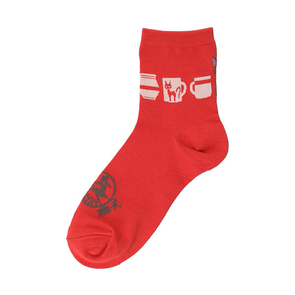 Jiji teatime socks socks ANKLE EUR 37~39 GHIBLI JP 23~25cm KIKI'S DELIVERY SERVICE SOCKS UK 4~6 US Men 5~7 US Women 6~8