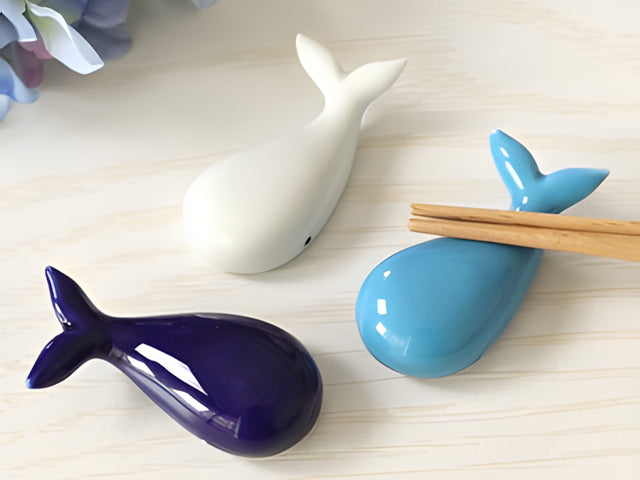 Kujira chopsticks rests x4 Chopsticks CHOPSTICKS RESTS MINO CERAMIC