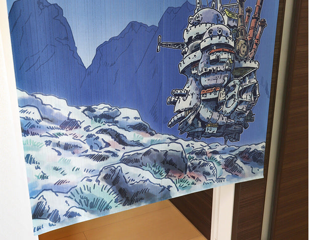 Howl's moving castle noren Home decoration HOWL'S MOVING CASTLE NOREN