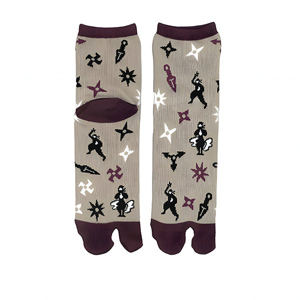 Ninja socks socks EUR 36~38 JP 22~24cm MADE IN JAPAN SOCKS TABI UK 3~5 US Men 4~6 US Women 4~6 WA
