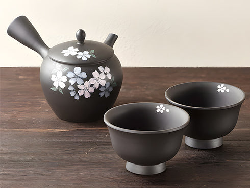 Sakura Tokoname tea set