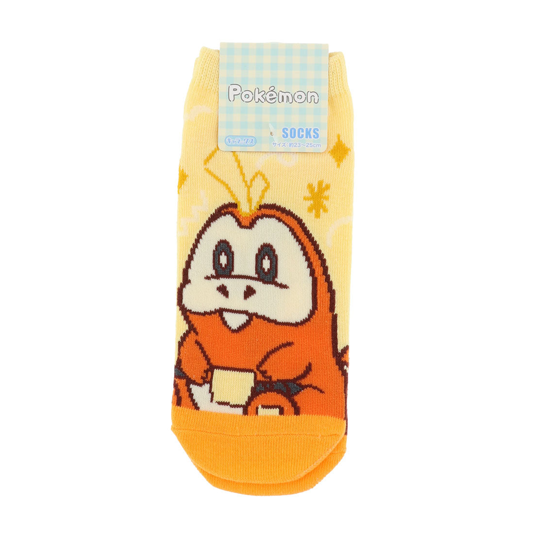 Fuecoco socks star socks ANKLE EUR 37~39 JP 23~25cm POKEMON SOCKS UK 4~6 US Men 5~7 US Women 6~8
