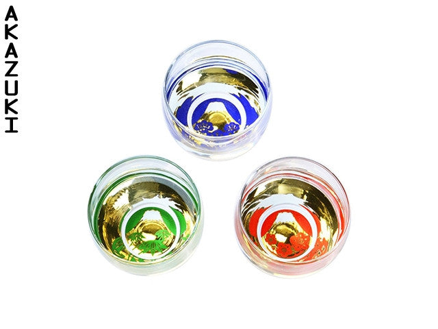 Sake glasses Irofuji x3 Drinkware & glasses GLASSES SAKE CUPS
