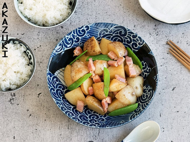 Kujira plates x2 plate CURRY PLATES GIFT SETS MINO CERAMIC PLATES