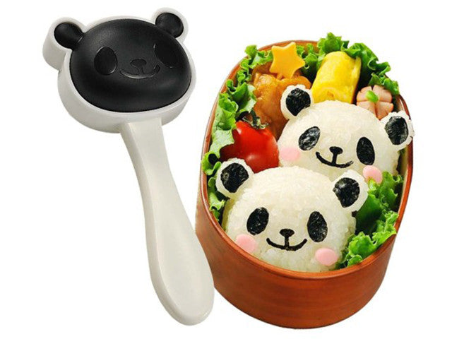 Onigiri panda kit bento supplies BENTO ACCESSORIES FOOD CUTTERS KIT ONIGIRIS RICE MOLDS