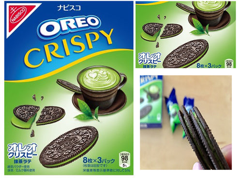 Matcha Latte Oreo crispy
