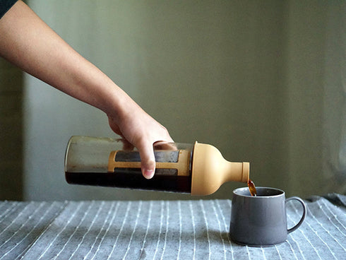 Cold brew coffee bottle