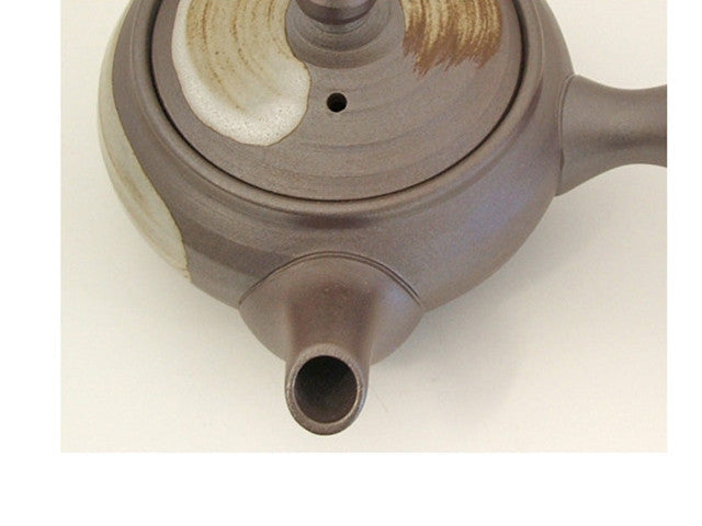 Hiragata banko kyusu Teapot and teaset BANKO CERAMIC TEAPOTS