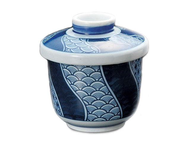 Aoshozui chawanmushi cups x3 chawanmushi ARITA PORCELAIN CHAWANMUSHI CUPS