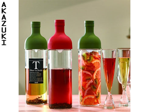Cold tea filter bottle