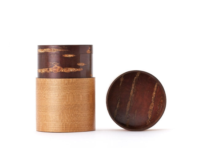 Cherry wood Tea canister Tea box GIFT SETS TEA CANISTERS