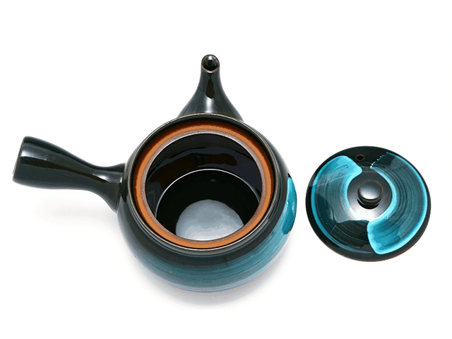 Emerald kyusu teapot Teapot and teaset TEAPOTS