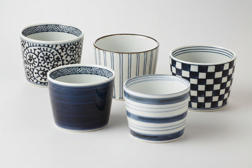 Arita soba choko gift set