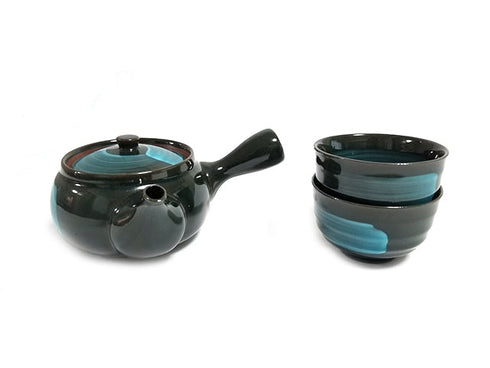 Emerald tea set