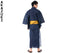 Kyoitsu yukata for men
