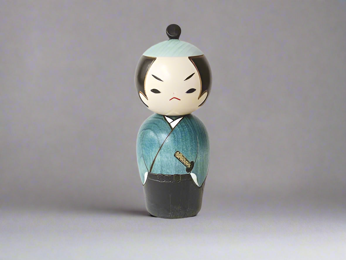 Kokeshi Samurai Home decoration DOLLS KOKESHI