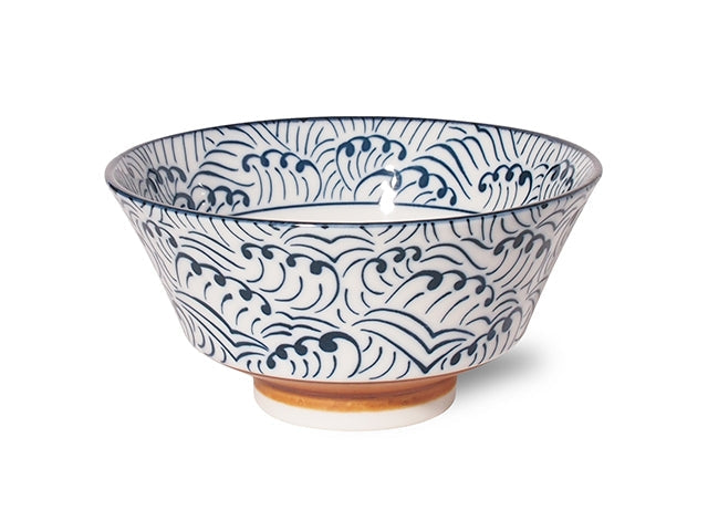 Nami Ramen bowls x4 BOWL BOWLS MINO CERAMIC RAMEN BOWLS