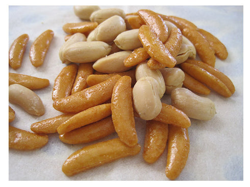 Kakipea japanese snack