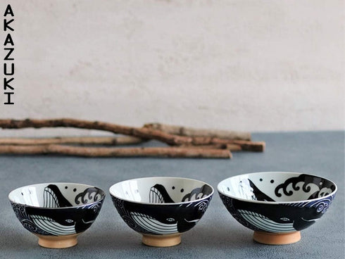 Kujira rice bowls x4