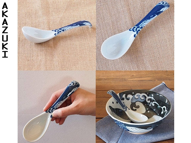 Kujira Ramen spoons ×4 spoon RAMEN SPOONS SPOONS