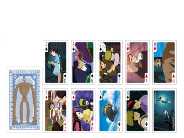 Castle in the sky playing cards Totoro LAPUTA PLAYING CARDS