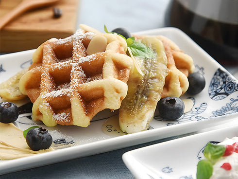 Jinbeizame sushi plates x2