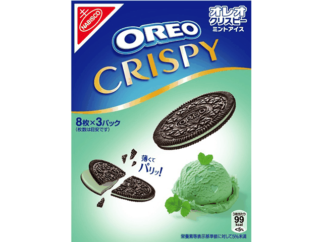 Choco mint Oreo crispy food OREO SWEETS
