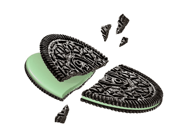 Choco mint Oreo crispy food OREO SWEETS
