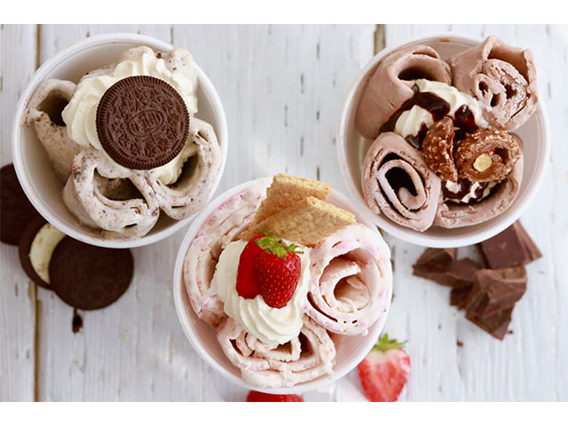 Ice cream roller plate Kitchenware ICE CREAM