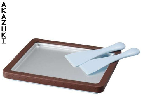 Ice cream roller plate