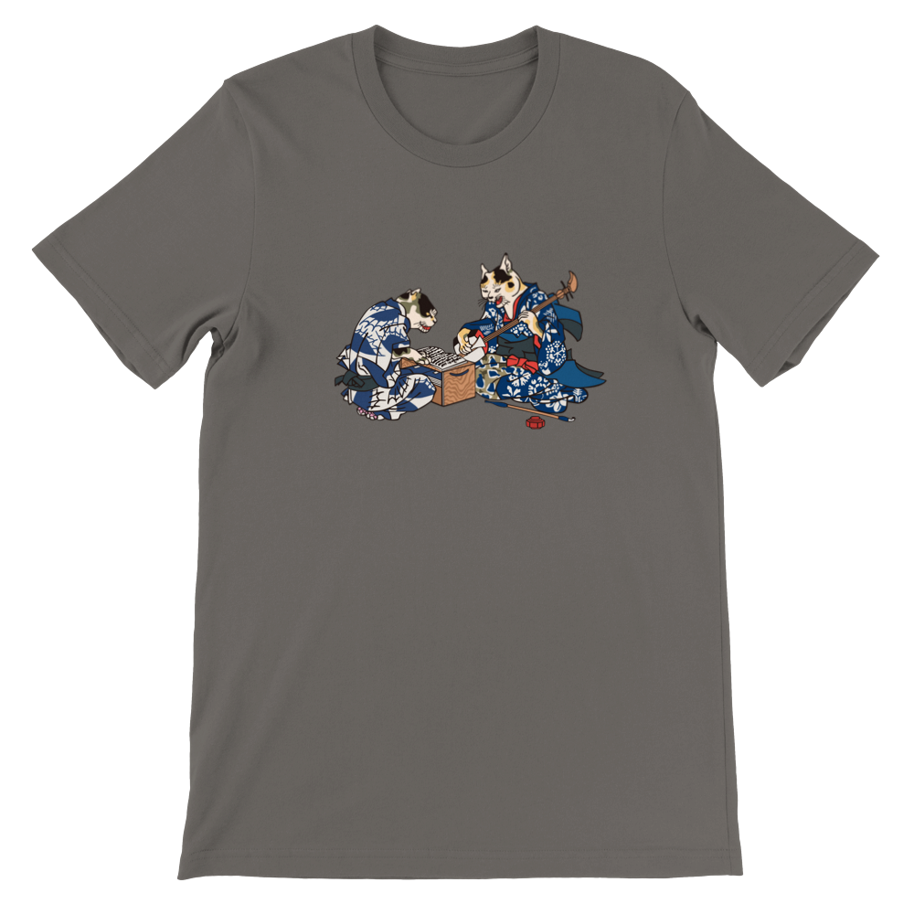 Neko T-shirt Print Material FOR MEN T-SHIRT