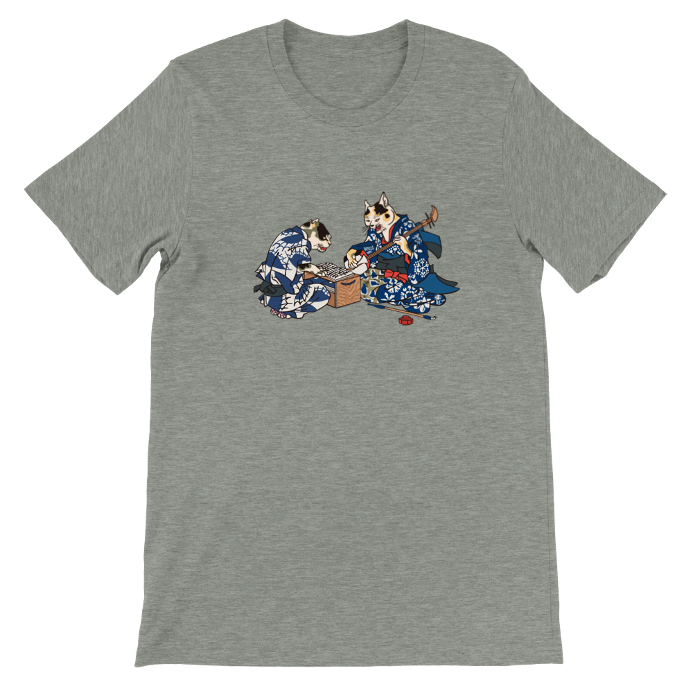 Neko T-shirt Print Material FOR MEN T-SHIRT