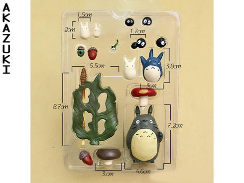 Darake Totoro figurines