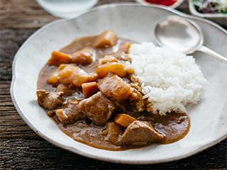 Japanese curry food
