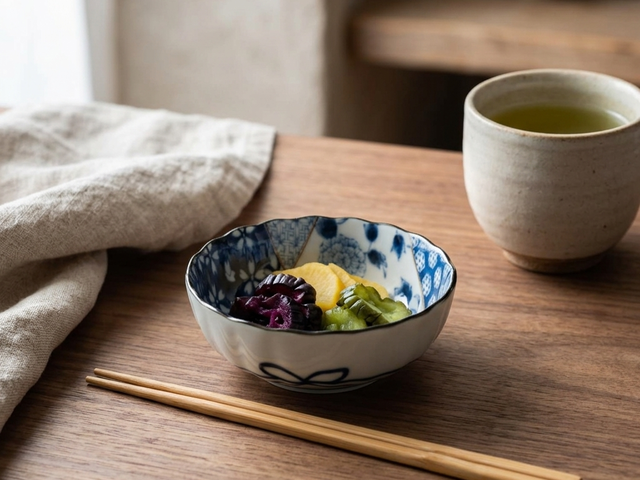 Yuzen bowls ×4